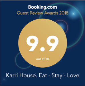 Booking.com Awards For 2018 - Karri House Scores A 9.9! 29